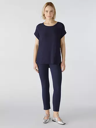 OUÍ | T-shirt blouse | dunkelblau